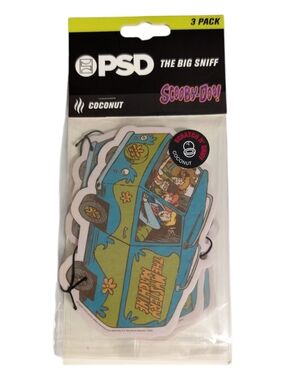Scooby-Doo Van Scented Air Freshener - Coconut (3 Pack)